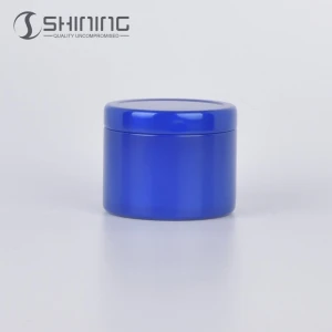 Customized Wholesale Food Grade Candle Alu Material Empty Round Box Metal 100 G Body Cream Container Aluminum Recycle cans