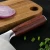 Import Damascus pattern color handle Chinese kitchen knife for chef from China