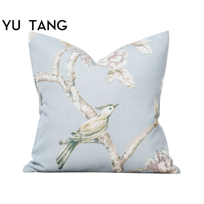 Dark Blue Silkvein Series Throw Pillow Covers Cushion Covers Home Decoration