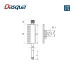 Dasqua 0.01mm Dial Indicators With Calibration Certificate