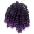 Import Deep Wave Ombre Brown Purple Short Crochet Braids Twist Hair Extension With Synthetic Hair For Black Women from China