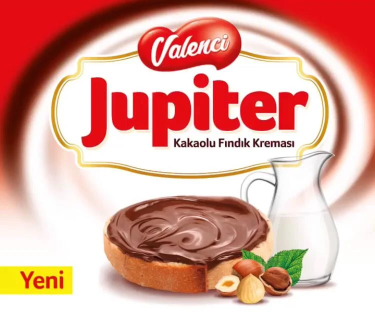 Delicious - CHOCOLATE JUPITER SPREAD CREAM WITH HAZELNUT PASTE FROM TURKEY