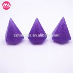 Diamond Shape Glitter Makeup Sponge Silicone Beauty Sponge Blender,3D Silicone Makeup Sponge
