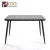 Different Size French Style Outdoor Indoor Aluminum Square Restaurant CDG Furniture Dining Room Furniture Sets