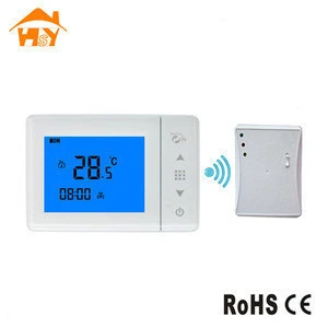 digital thermostat gas boiler wireless temperature controller programmable