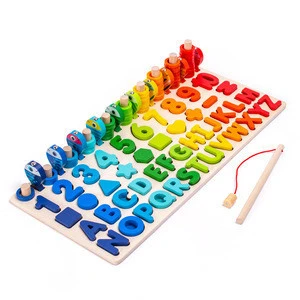 Digital Wooden Game Toys Science and Education Toy Children&#39;s Early Education Educational Toys