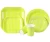 Import Disposable Dinnerware Set - Serves 16 - Beathday Party Supplies - green stripe paper Design- Includes Dinner Plates,cup,napkins from China