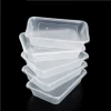 Disposable plastic fast food box transparent packaging box environmental protection PP rectangular fruit and vegetable box