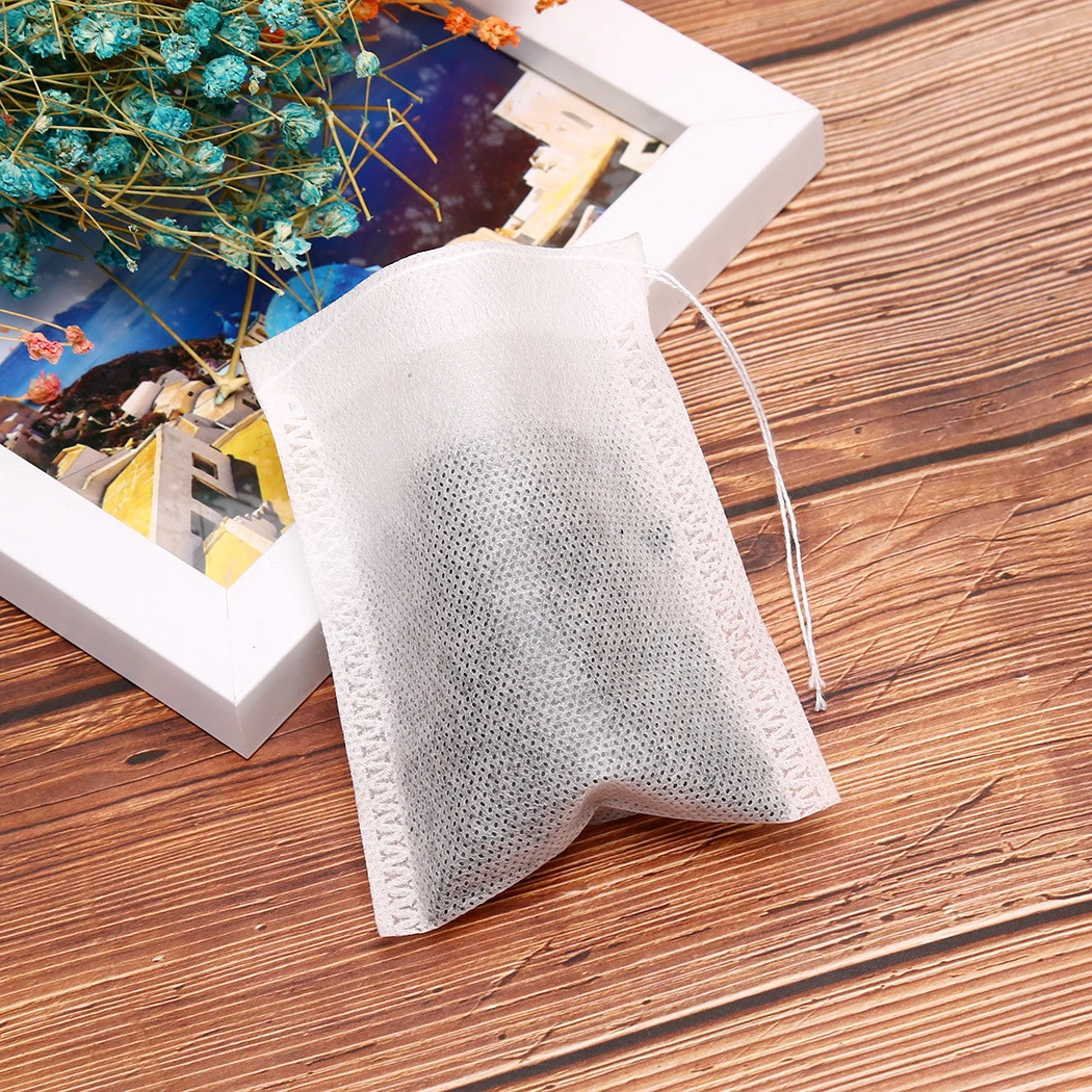Disposable Tea Bags Filter Bags For Tea Infuser With String Heal Seal Food Grade Non-woven Fabric Spice Filters Teabags