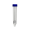 Disposable urine test tube 12ml medical test screw cap with spoon urine sampling kit