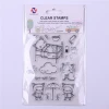 DIY Craft Decoration Clear stamp Custom Rubber Stamp