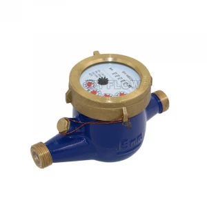 Dn20 brass mechanical multijet water meter