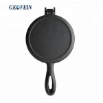 Double Handle Fry Pan Cast Iron Dutch Waffle Maker