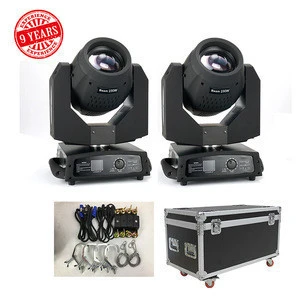 Double prism Sharpy beam 7r moving head stage light with flightcase