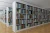 Import Double sided Steel Bookshelves Metal School Library Book Shelf from China