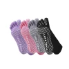 DQ-B1180 exercise socks pilates socks custom womens yoga socks