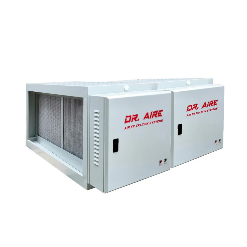 DR AIRE 98% Fume Removal Rate electrostatic air purifiers For Commercial Kitchen 2021 Trend