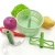 Import Drawell Kitchen Green New Plastic Salad Chopper with Bowl Storage Manual Mini Press Vegetable Spinner from China
