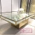 Import Dreamlike wedding furniture classic dining table crystal banquet mirror table from China