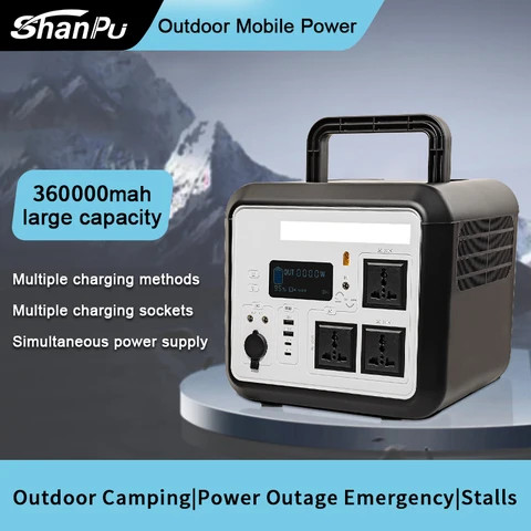 Dropshipping 600w Portable Power Station AC Output Outdoor Power Supply 220V Home Backup Emergency Power Supply for Camping