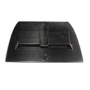 Dry Carbon Fiber B Style Engine Hood Front Bonnet Cover For G ClassW464 Engine Cover
