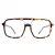 Import DSF1401 Oversized OEM  Metal Acetate Eyeglasses Frames Women  Men Square Optical Frames from China