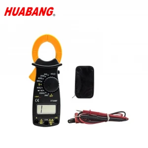 DT3266F clamp meter multi meter digital display with buzzer measure AC/DC voltage AC current and resistance