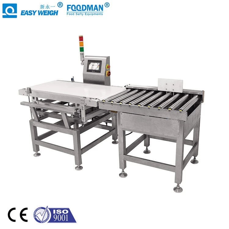 Durable high accuracy spoon production line check weigher for packed food