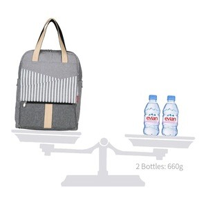 Durable Stylish travel portable waterproof multi-function mommy 2020 baby diaper bags young mama backpack