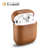 Earphone Accessories Nappa Leather Cover Charging Case for Airpod Case for Apple Earbud