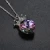 Import Eccosa Fashion Druzy Necklace Jewelry,Crown&Heart Shape With Gold Plated Necklace Crystal From Swarovski from China