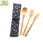 Eco-friendly Natural Reusable Bamboo Flatware Set