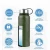 Eco-friendly Wide Mouth Cheap Large Army Custom Logo Drink Hot Double Wall Vacuum Insulated Stainless Steel Sports Water Bottle