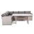 Import Economical custom design durable rattan corner Sofa outdoor furniture dining set from China