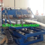 EDB-200 PVC single wall flexible corrugated conduit pipe making machine