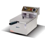 EF171 7 kgs Standard Food Processing Machine Single Tank Electric Deep Fryer