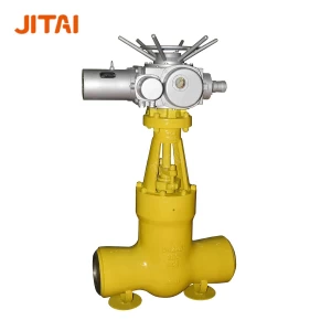 Electric Bw Pn250 High Pressure Gate Valve Weight Size Dimension