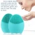Import Electric Silicone Facial Cleansing Brush Sonic Vibration Massage USB Rechargeable Smart Ultrasonic Face Cleaner Beauty Tool from China