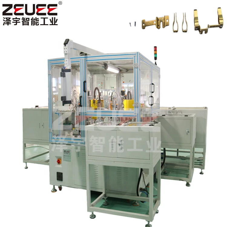 electronic contact components automatic assembly assembly machine