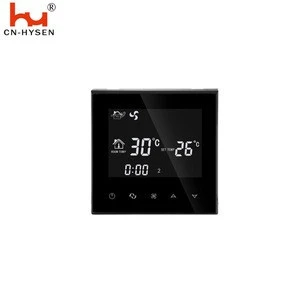 Electronic Room Wifi Thermostat Programmable For Heat Cool And Fan Speed Control