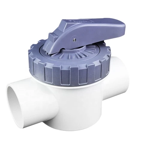 Emaux 1.5 inch 2.0 inch swimming pool accessories equipment PVC ball valve connection check valve 3-way valve