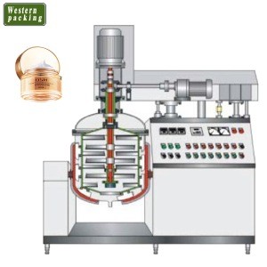 emulsifying homogenizer equipment, cosmetic mixer making machine, small cosmetic making machine