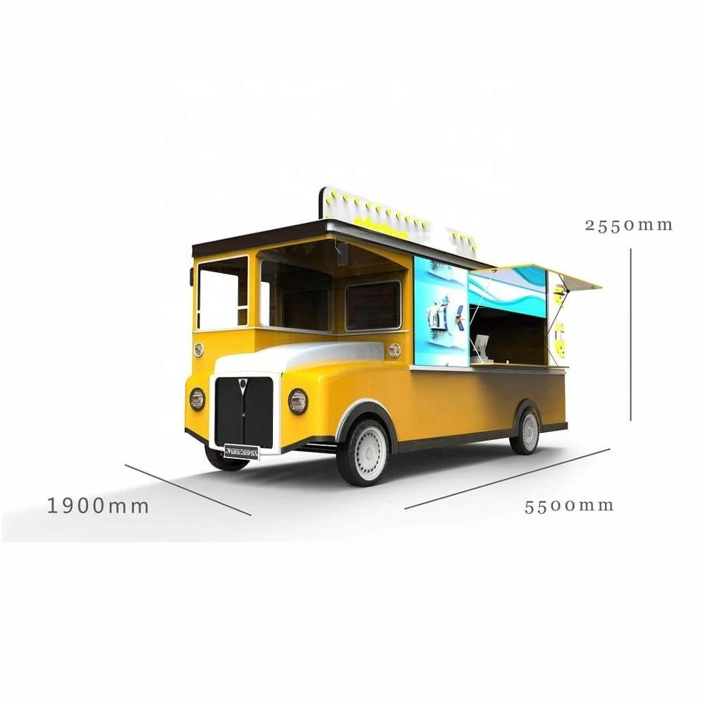 Esan FG5500 food truck caravan food truck restaurant for sale europe