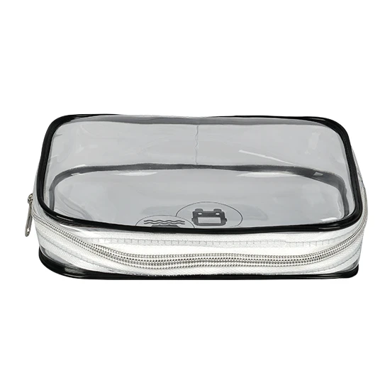 Essential Travel Cosmetic Makeup Bags TSA Approved Toiletry Bag Carry Clear Airport Airline Compliant Bag