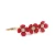 Import European Fashion Hair Accessories Hair Clips Painting Oil Red Flowers Diamonds Hairpins For Women from China