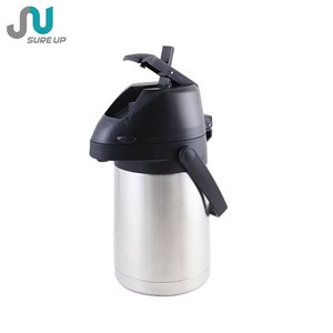 Excellent Appearance  1.3L Double Wall Stainless Steel Vacuum Coffee Thermos Air Pots