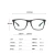 Import Eyewear Spectacle Frame Thin Unisex Eye Glass Big size Metal Optical Frames from China