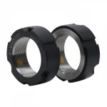F-M12*1.5P Precision F-type web lock nut, round anti loose and self-locking nut, machine tool ball screw and bearing nut