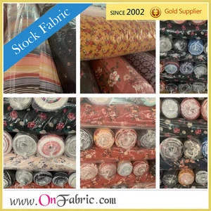 Fabric Stock Lot: High-quality 180~190gsm 62&quot;/63&quot; Print Brushed 97% Polyester And 3% Spandex Knitting Fabrics