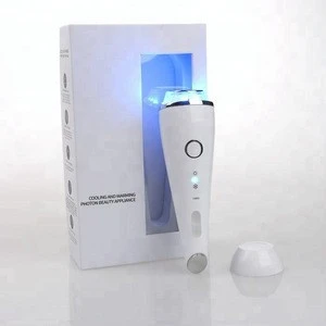 Facial Infrared Massager Photon light Therapy Improve Blood Circulation Acne Pigmentation Removal Machine